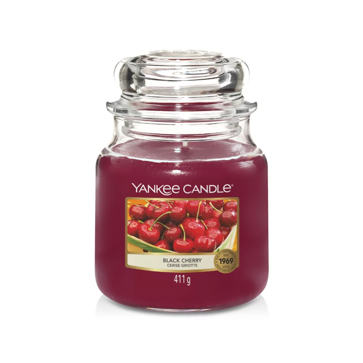 Vela Black Cherry Yankee Candle