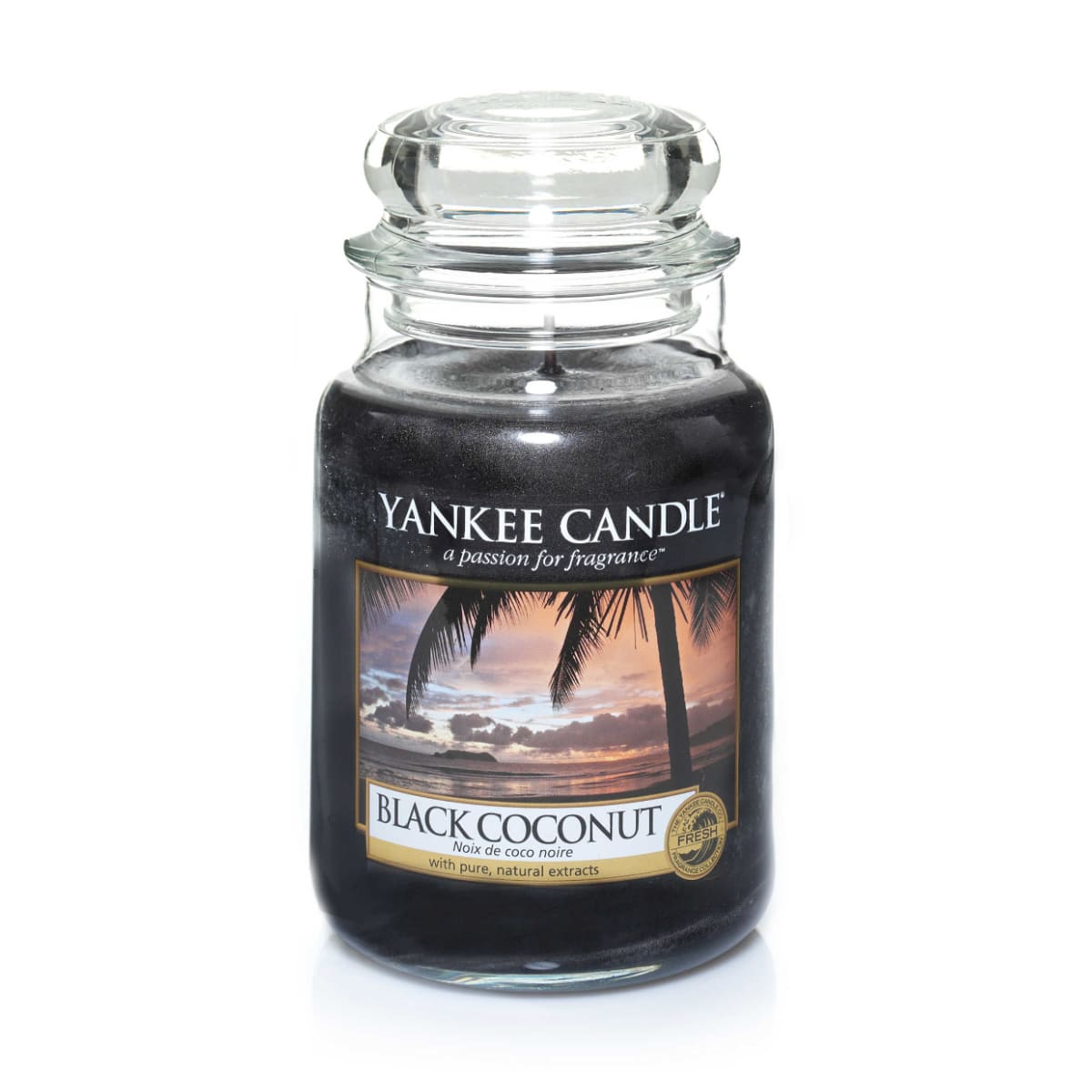 Vela Black Coconut Yankee Candle