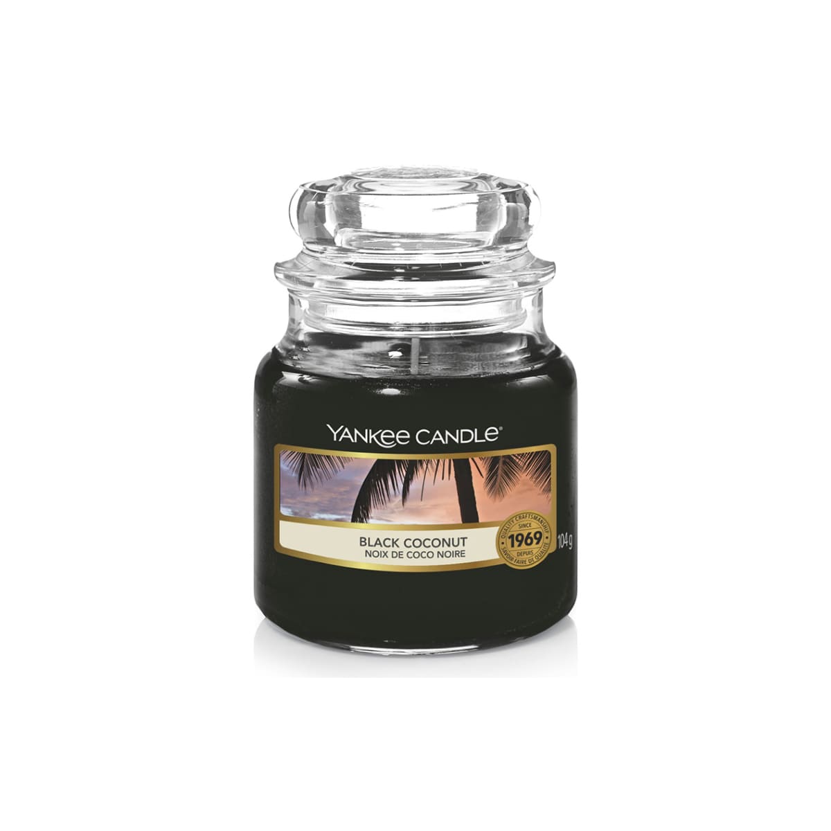 Vela Black Coconut Yankee Candle