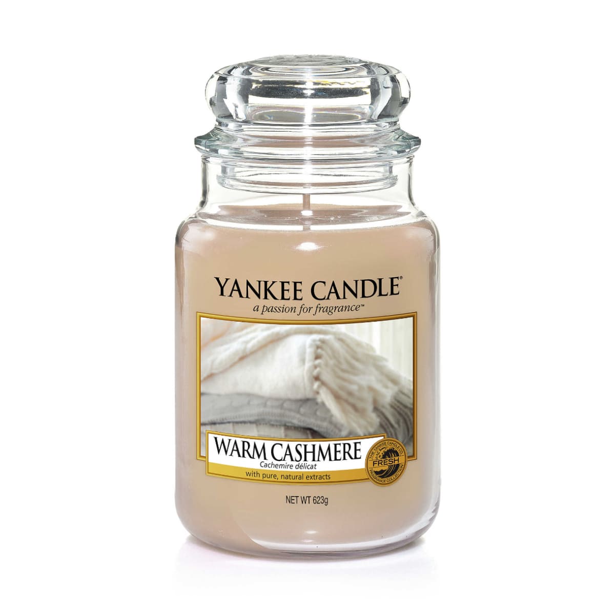 Vela Warm Cashmere Yankee Candle