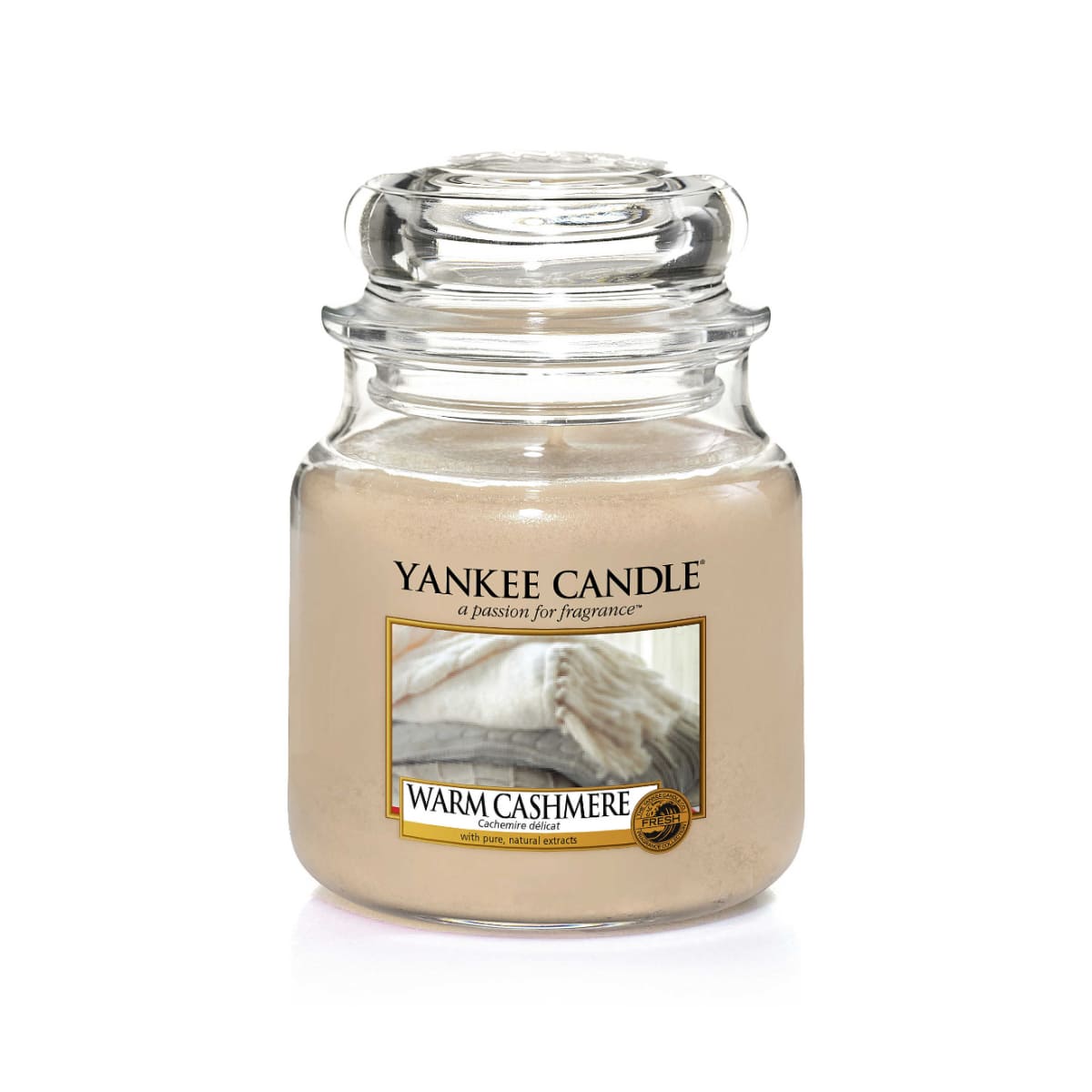 Vela Warm Cashmere Yankee Candle