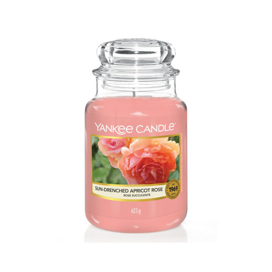 Vela Sun-Drenched Apricot Rose Yankee Candle