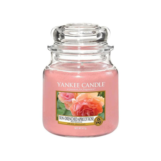 Vela Sun-Drenched Apricot Rose Yankee Candle