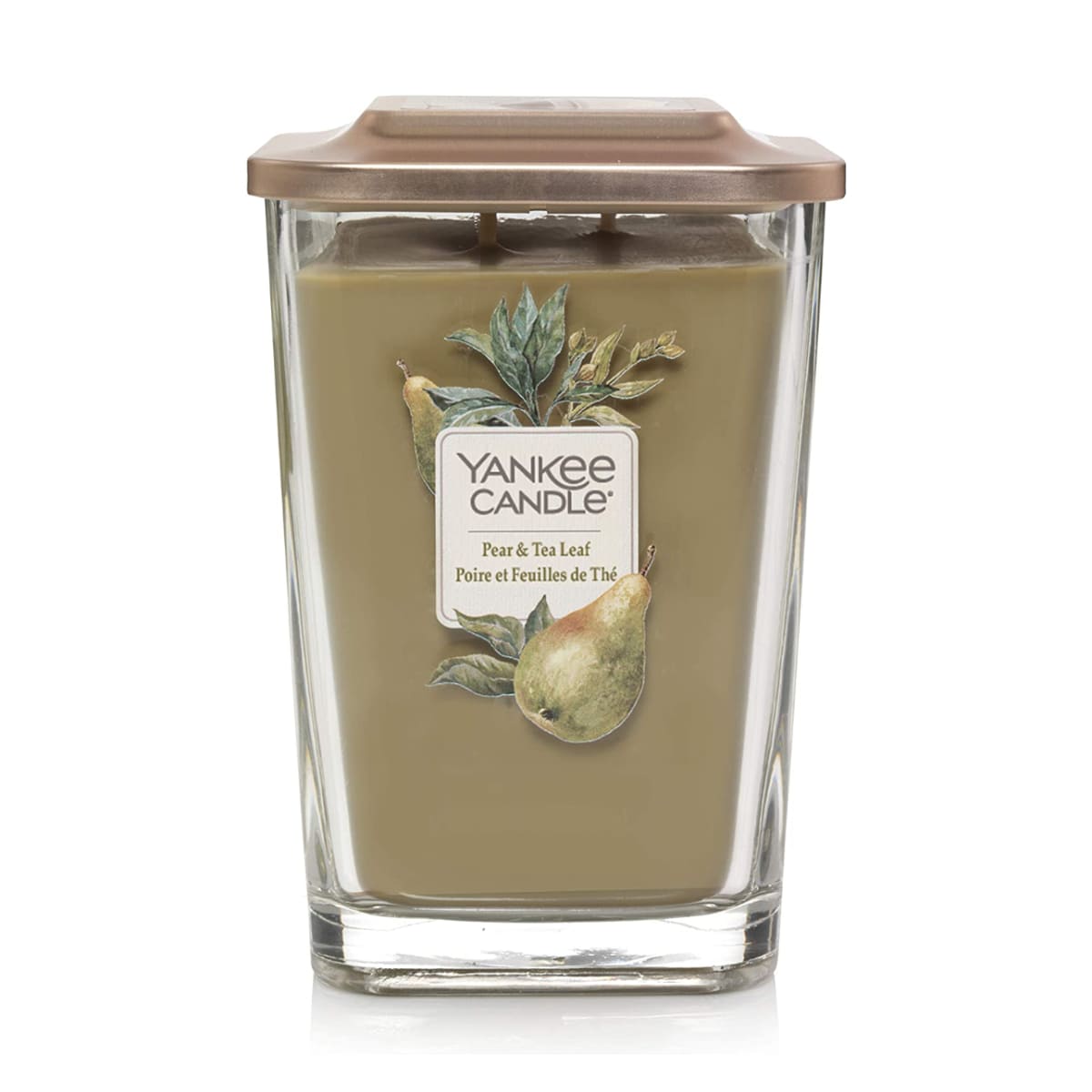 Vela Pear and Tea Leaf Elevation Yankee Candle 