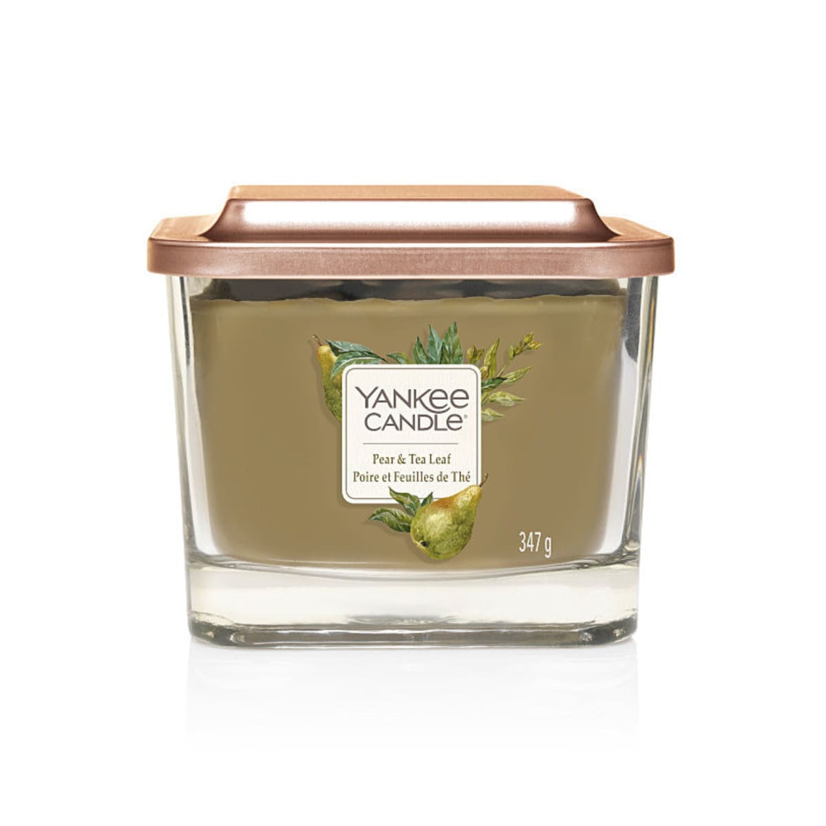 Vela Pear and Tea Leaf Elevation Yankee Candle 