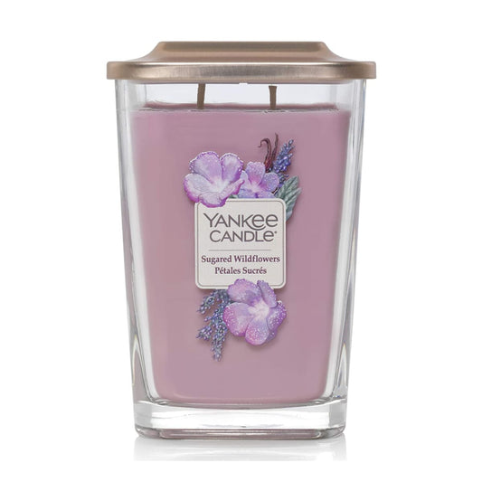 Vela Sugared Wildflowers Elevation Yankee Candle