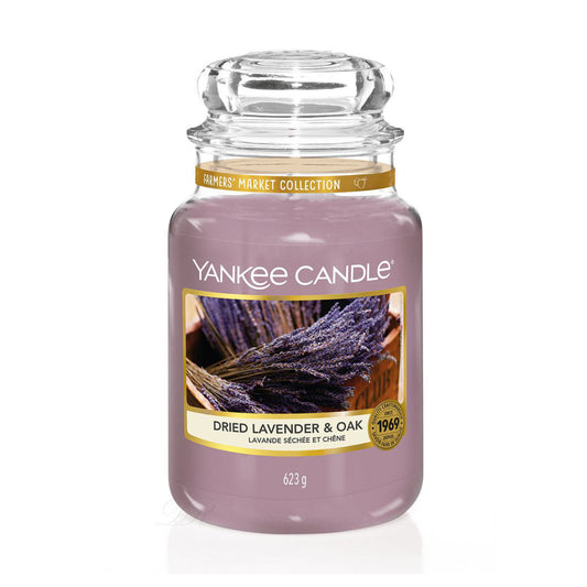 Vela Dried Lavender & Oak Yankee Candle