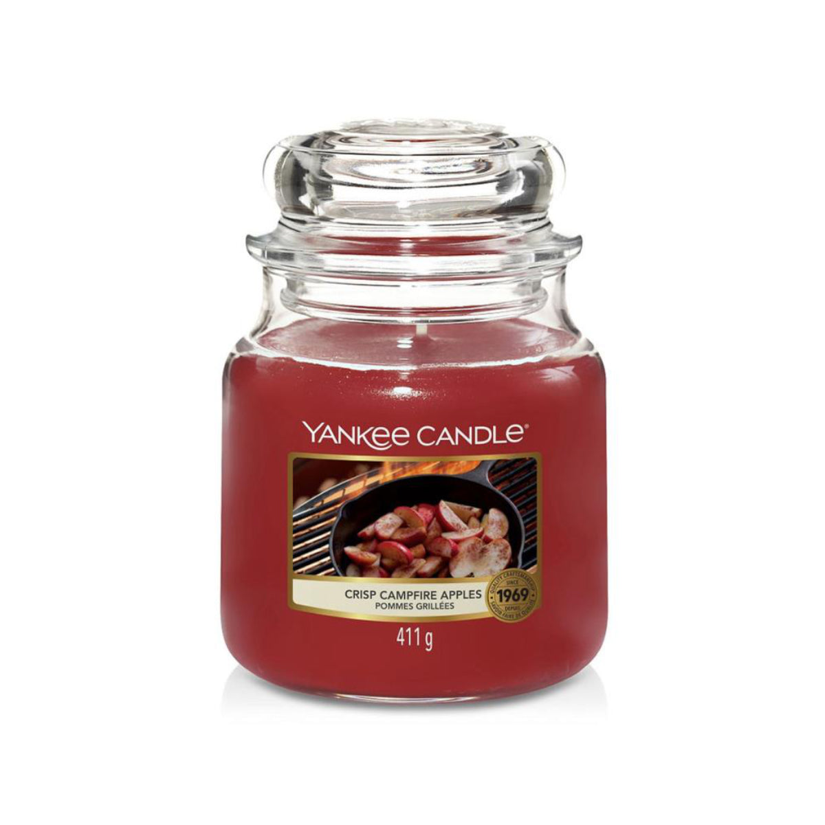 Vela Crisp Campfire Apples Yankee Candle