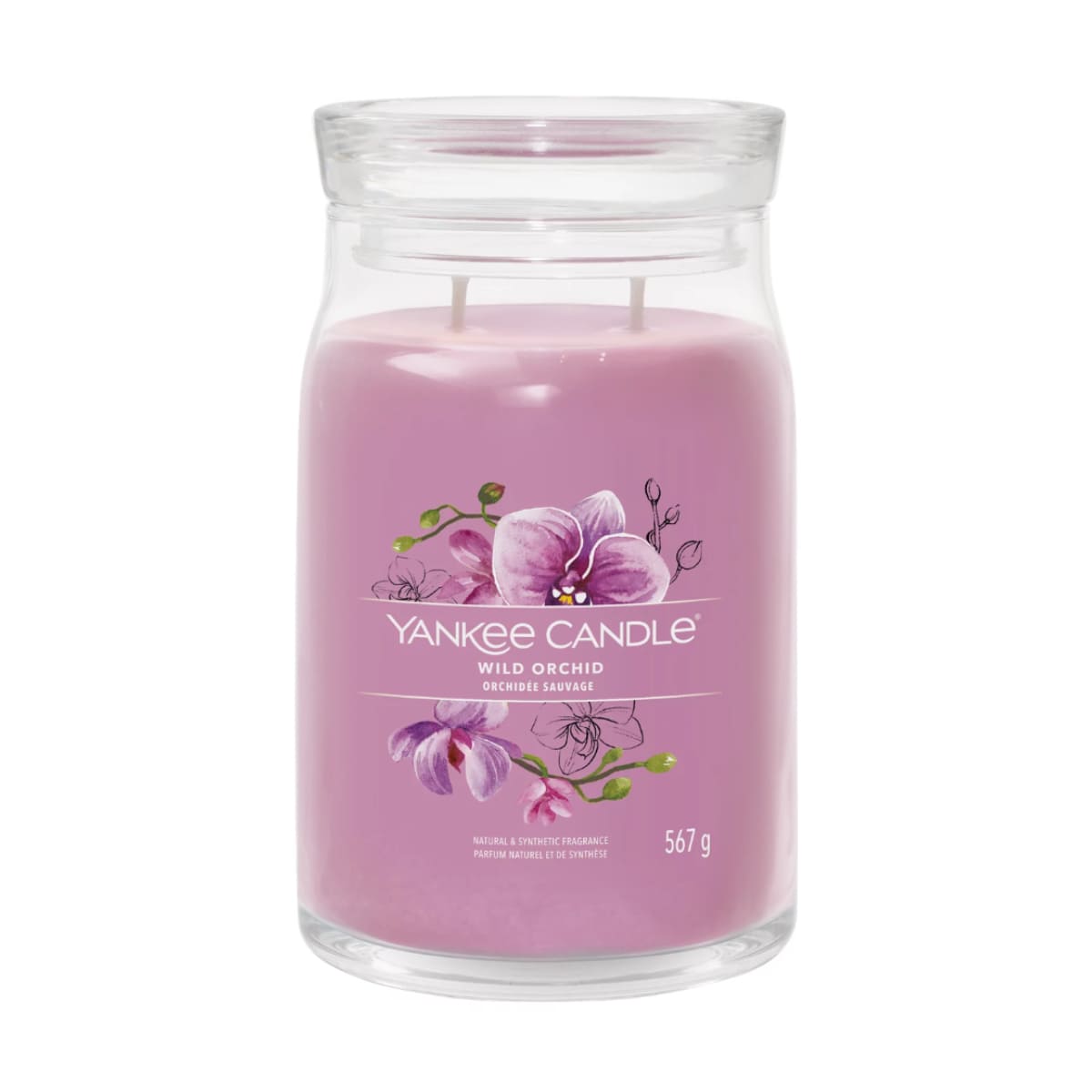 Vela Wild Orchid Yankee Candle