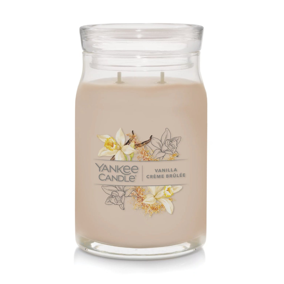 Vela Vanilla Crème Brûlée Yankee Candle