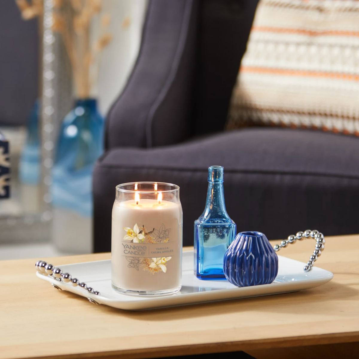 Vela Vanilla Crème Brûlée Yankee Candle