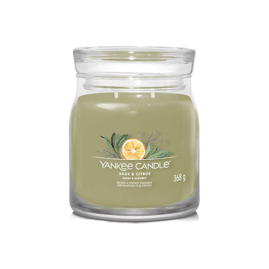 Vela Sage & Citrus Yankee Candle
