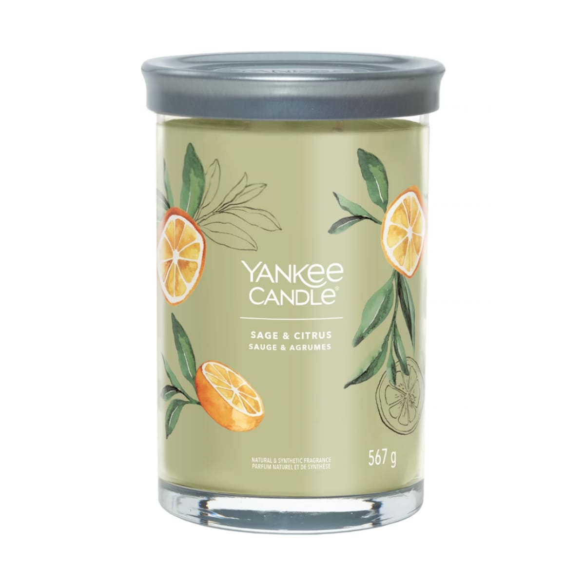 Vela Tumbler Sage & Citrus Yankee Candle