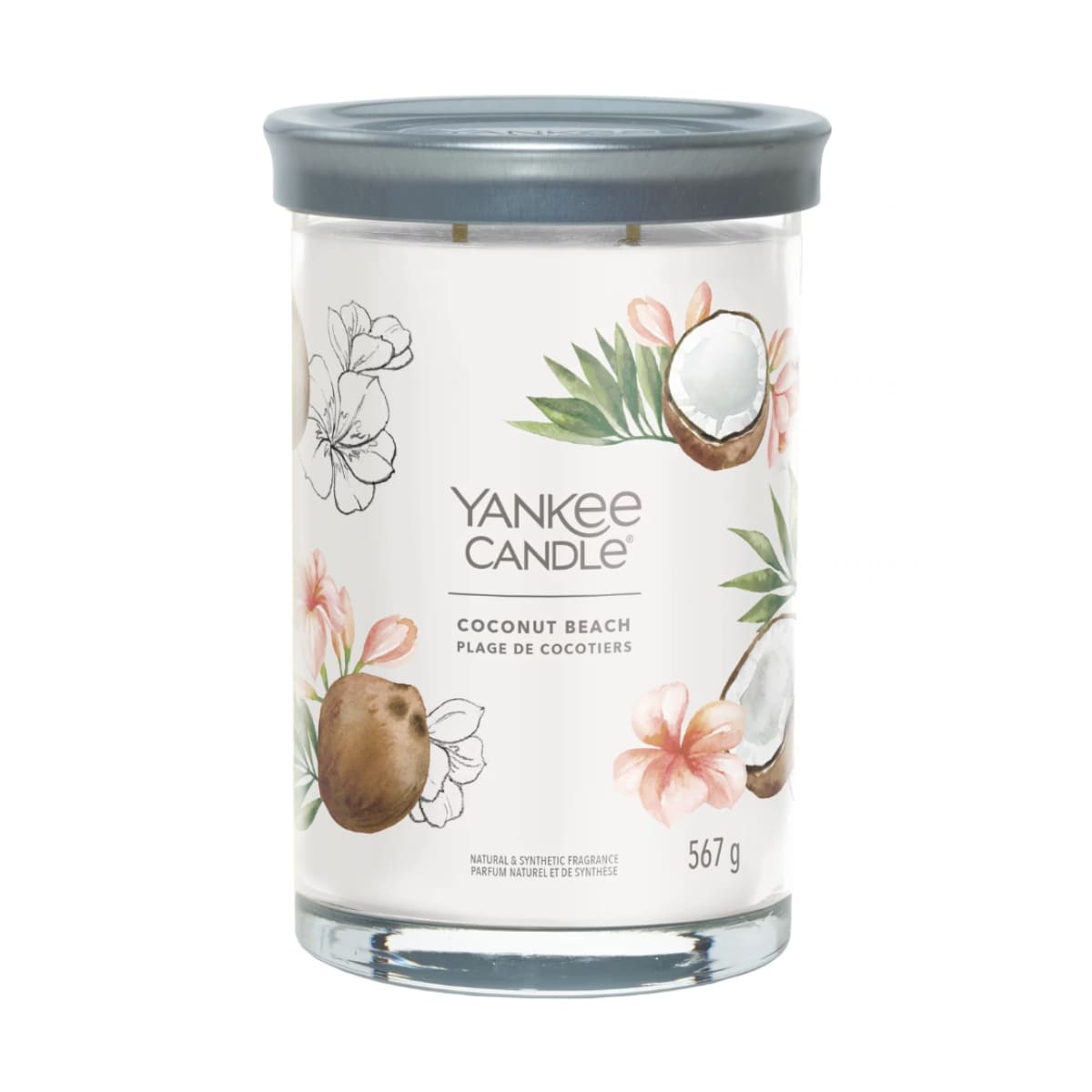 Vela Tumbler Coconut Beach Yankee Candle