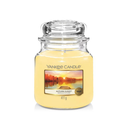 Vela Autumn Sunset Yankee Candle