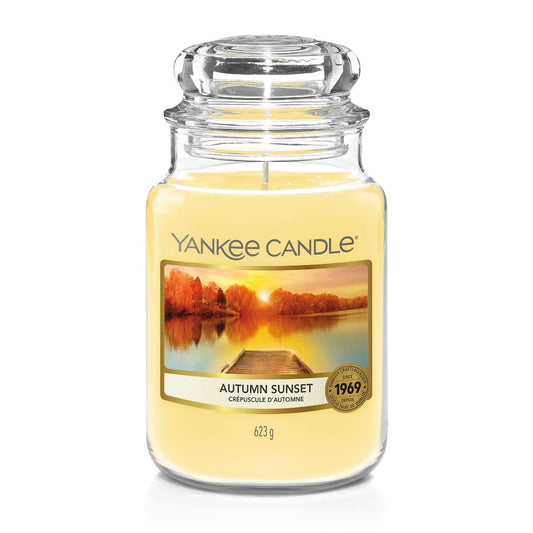 Vela Autumn Sunset Yankee Candle