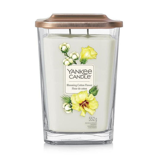 Vela Blooming Cotton Flower Elevation Yankee Candle