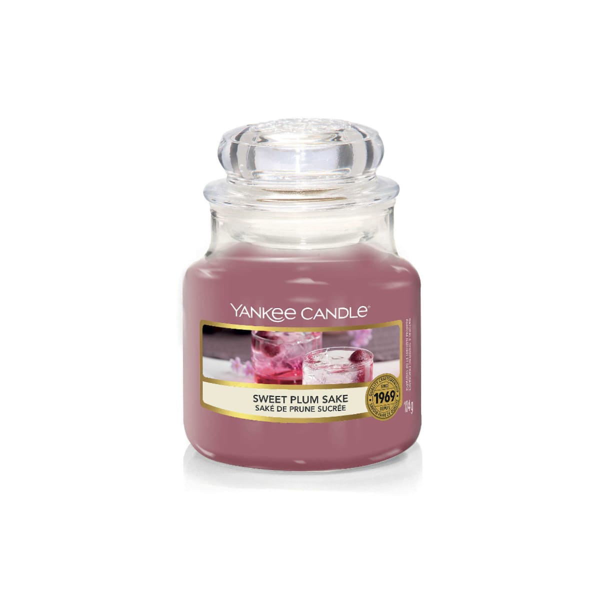 Vela Sweet Plum Sake Yankee Candle