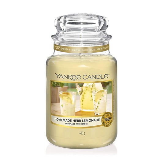 Vela Homemade Herb Lemonade Yankee Candle