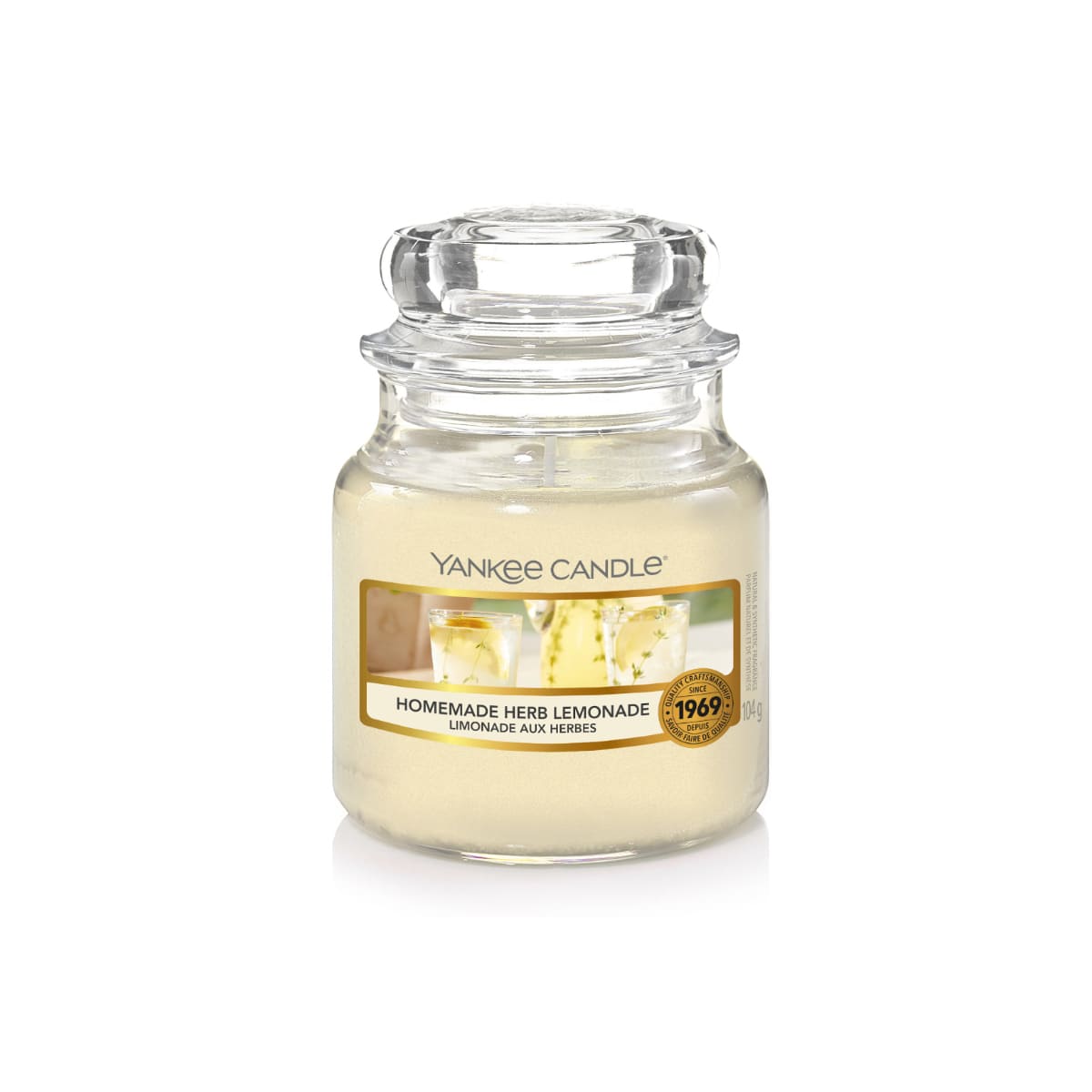 Vela casera Limonada de hierbas Yankee Candle