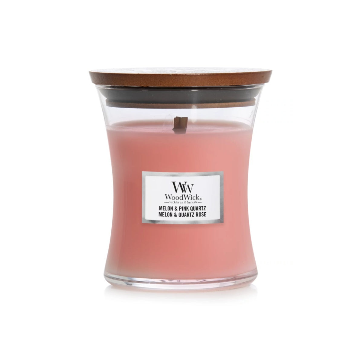 Vela Melon & Pink Quartz WoodWick