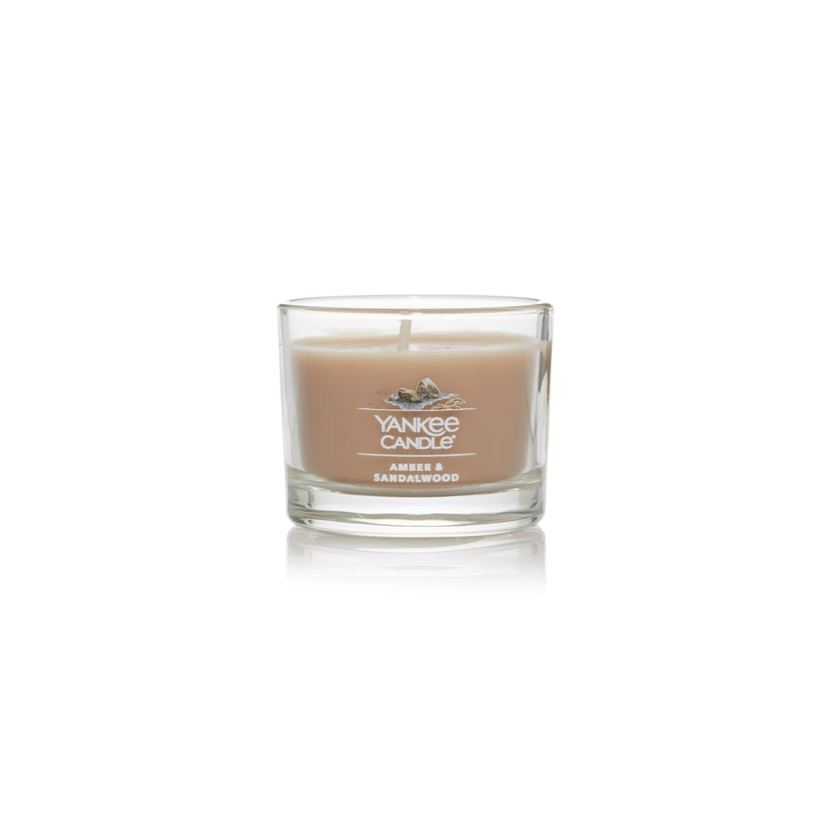 Vela Votive Copo Amber Sandalwood Yankee Candle