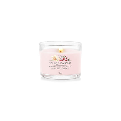 Vela Votive Copo Pink Cherry & Vanilla Yankee Candle