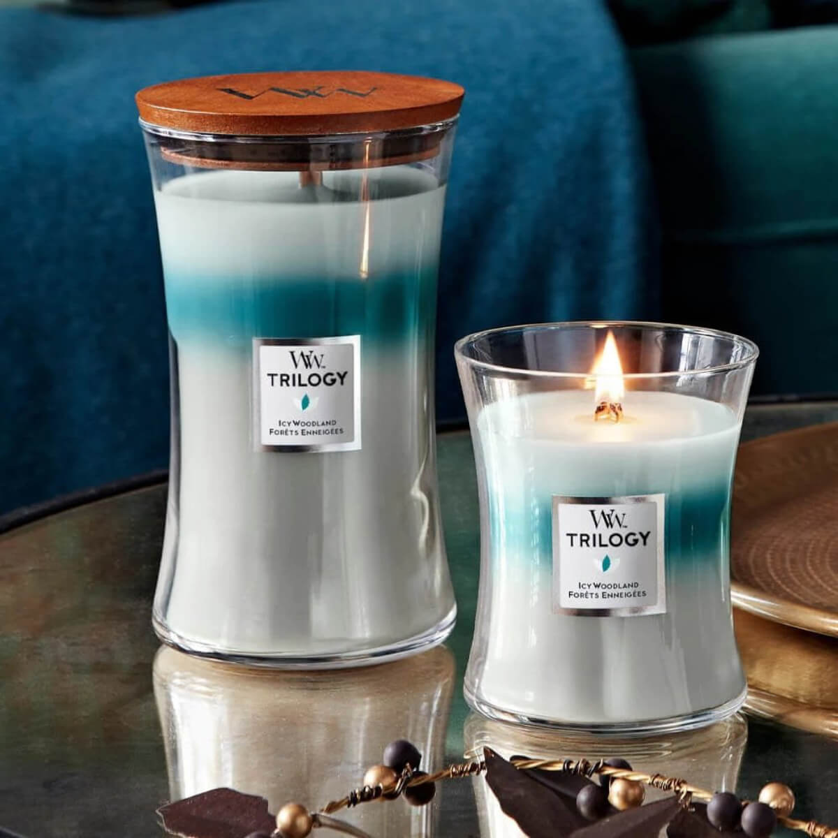 Vela Icy Woodland Trilogy WoodWick