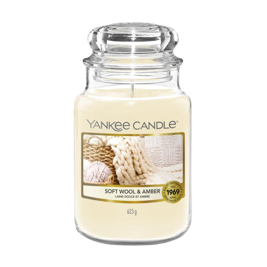 Vela Soft Wool & Amber Yankee Candle