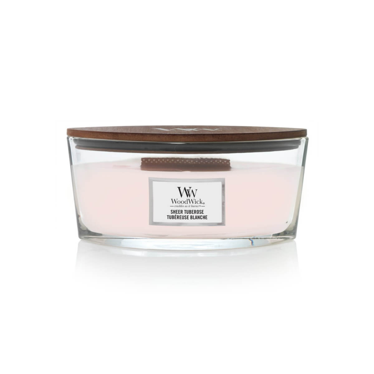 Vela Elipse Sheer Tuberose Woodwick