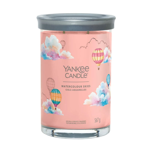 Vela Tumbler Watercolour Skies Yankee Candle