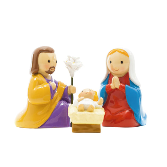 Menino Jesus com Nossa Senhora e São José Little Drops of Water