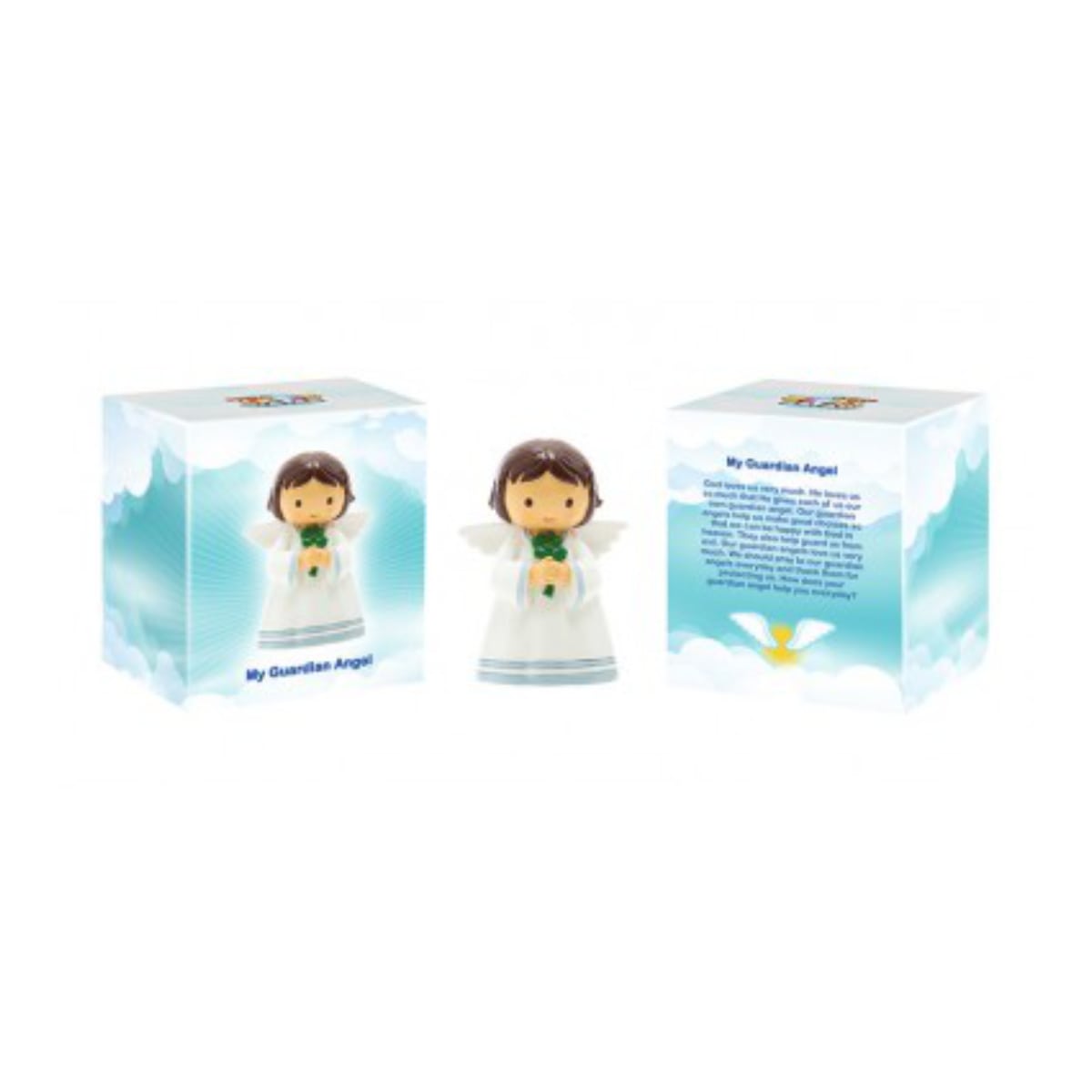 Anjo Março com Trevo Little Drops of Water