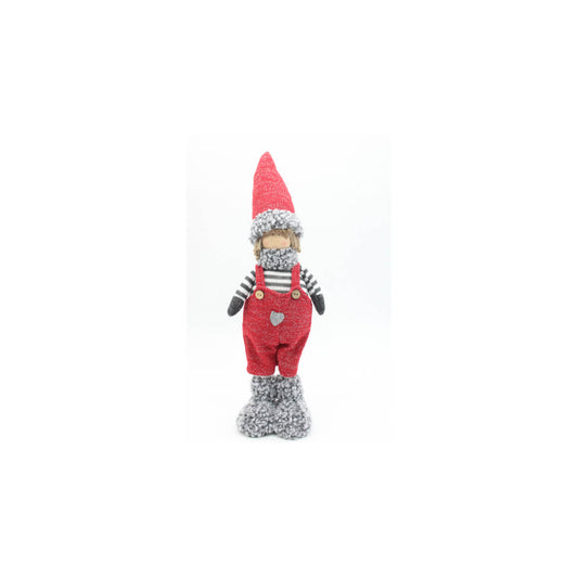 Boneco de Natal Menino 43cm