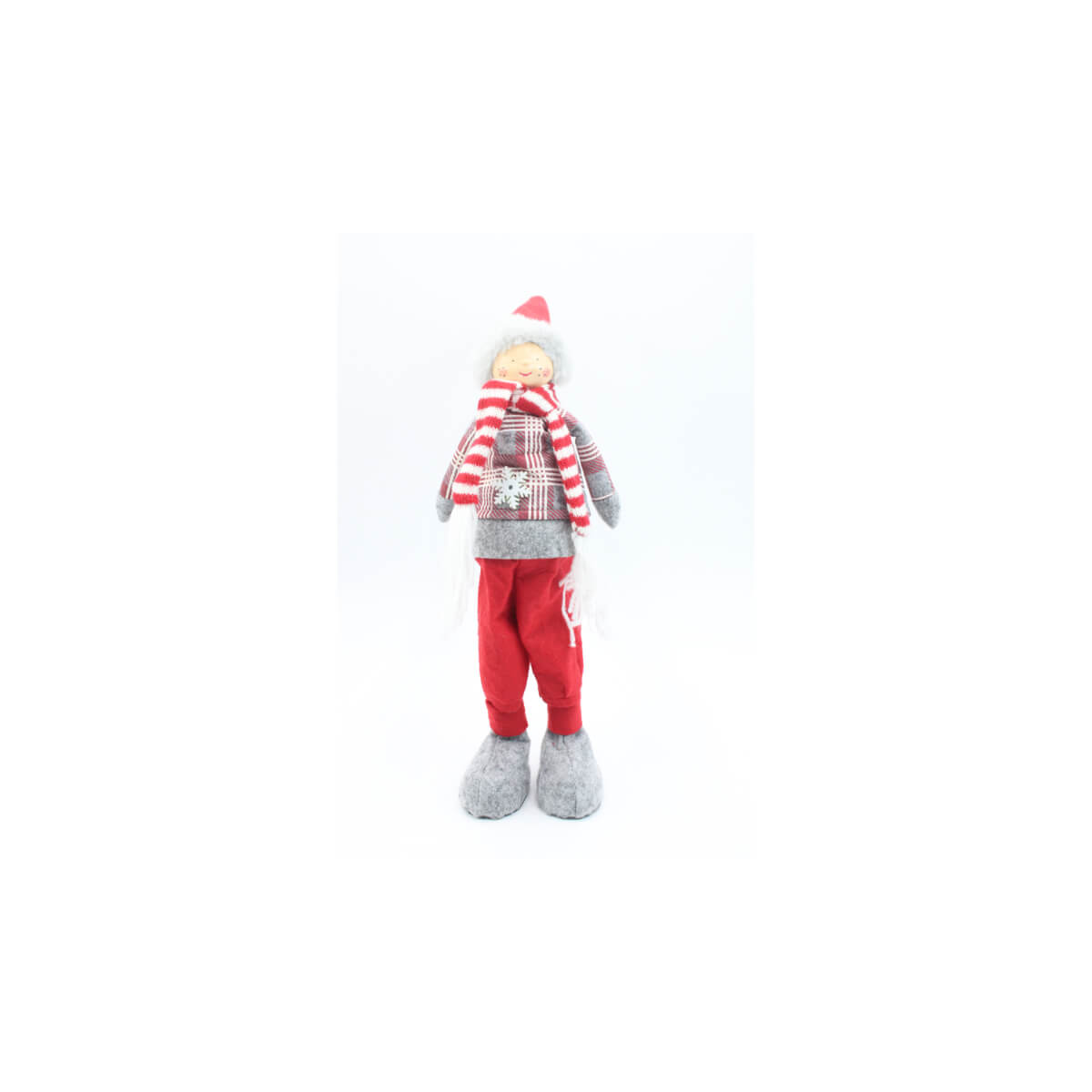 Boneco de Natal Menino 45cm