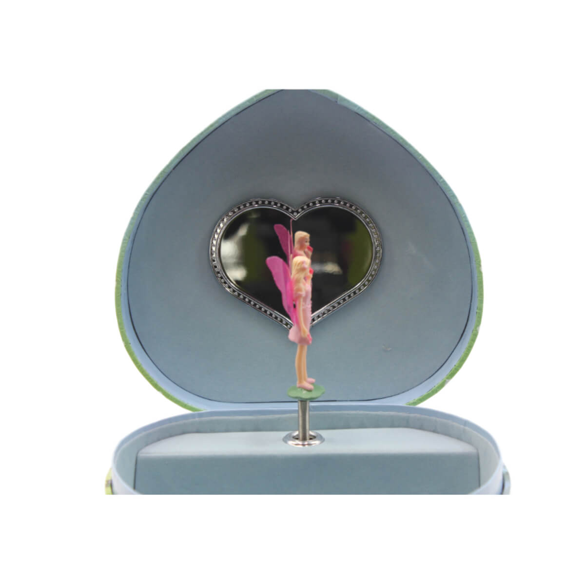 Caixa de Música Baú Coração Cavalo Musicboxworld