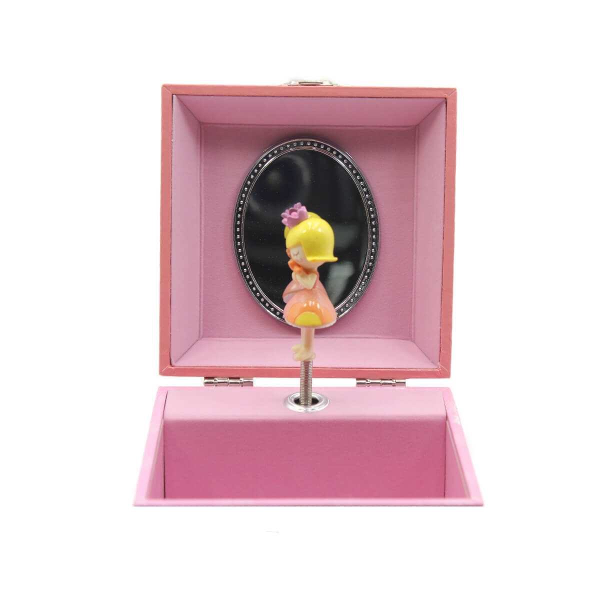 Caixa de Música Baú Pequeno Princesa Musicboxworld
