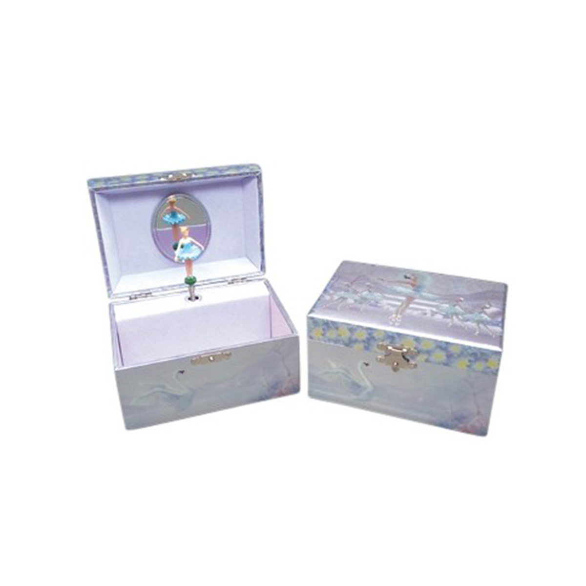 Esta Caixa de Música Báu Bailarina Lilás Musicboxworld é o presente ideal para miúdos e graúdos onde, através da sua melodia, criam momentos inesquecíveis. É ideal para guardar joias ou uma peça especial.