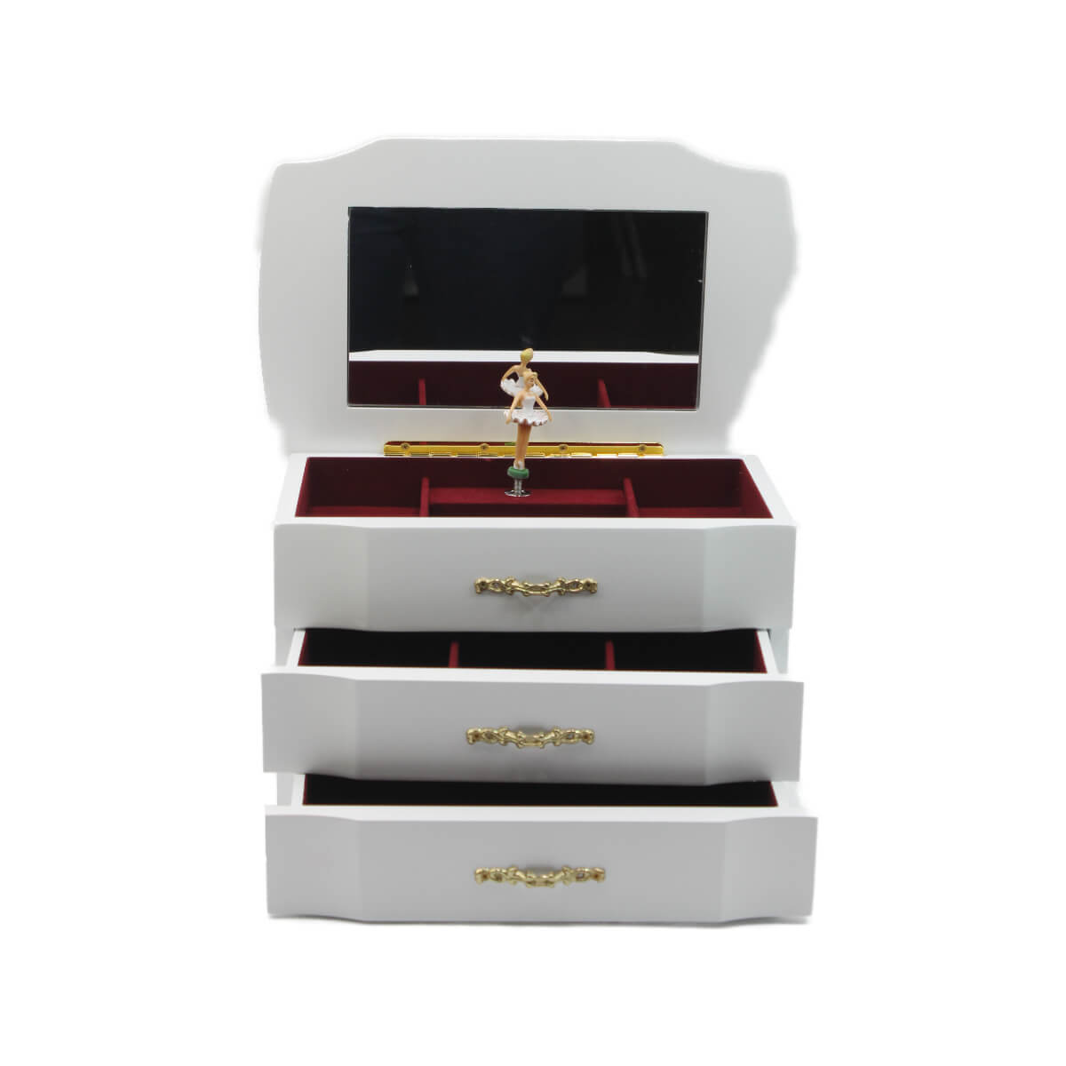 Caixa de Música Baú Cómoda Grande Musicboxworld