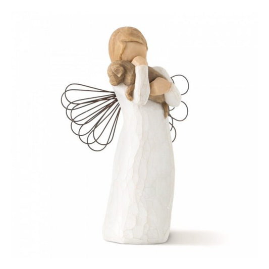 Willow Tree é uma linha íntima de estatuetas criada pela artista Susan Lordi representativas de: amor, proximidade, cura, coragem, esperança, família entre outras emoções que encontramos na vida.  Envolvida numa caixa com a mensagem: 'Para aqueles que partiham o espírito de amizade'.