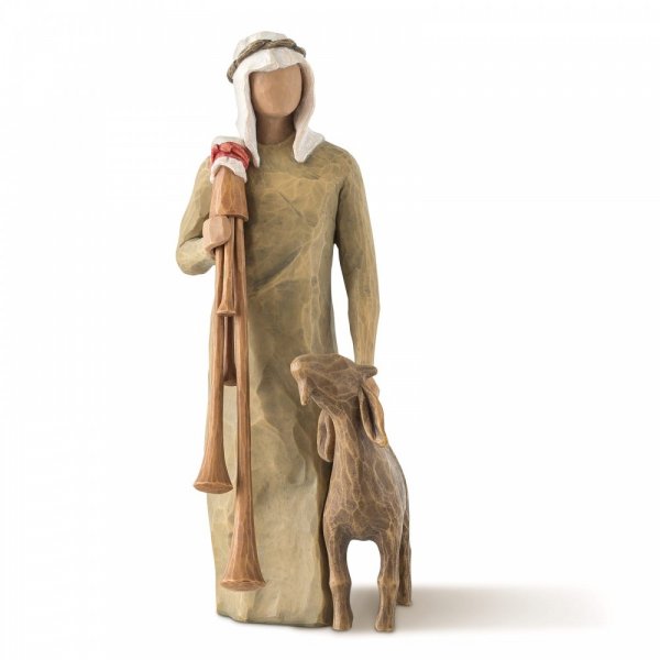 Estatueta Zampognaro (Shepherd with Bagpipe) Willow Tree