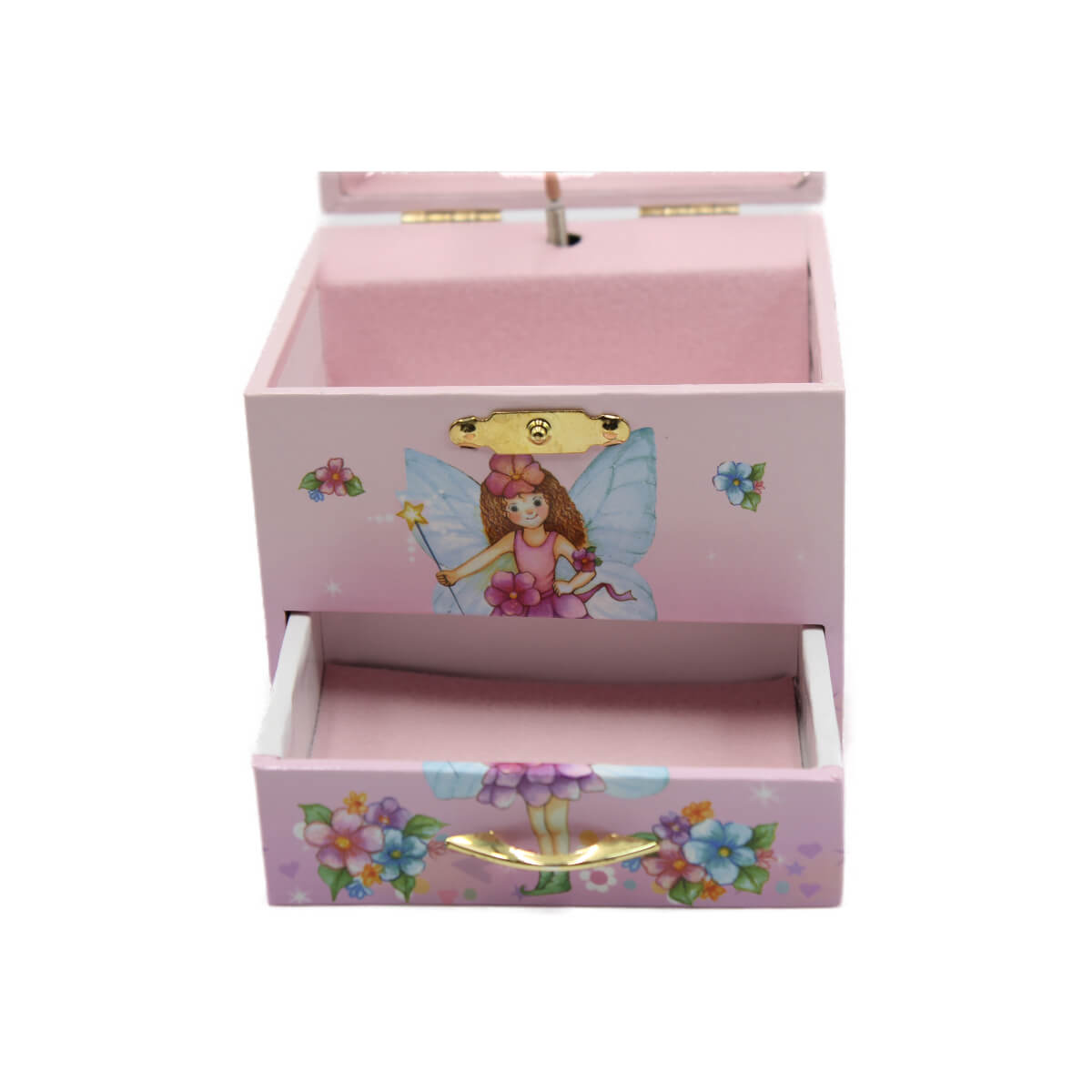 Caixa de Música Baú Bailarina Musicboxworld