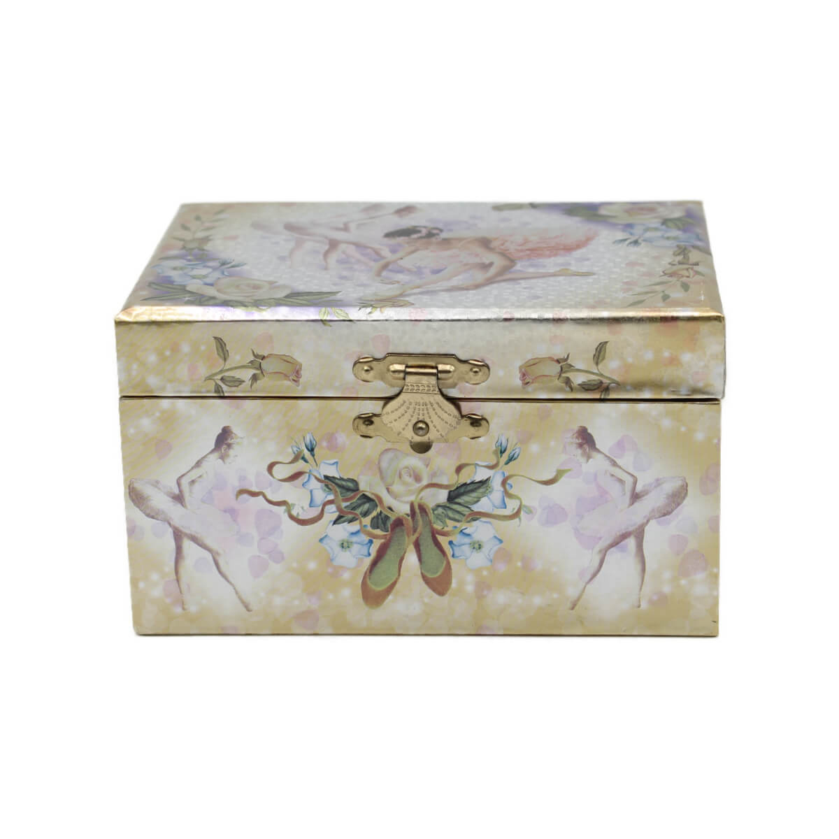 Caixa de Música Baú Bailarina Musicboxworld