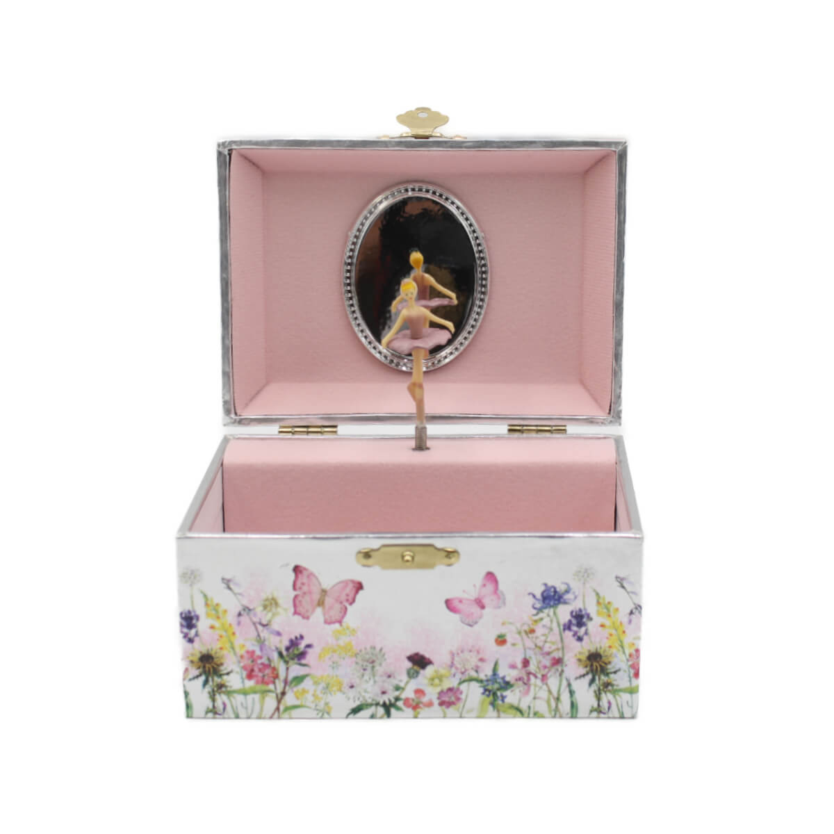 Caixa de Música Baú Fada e Borboletas Musicboxworld