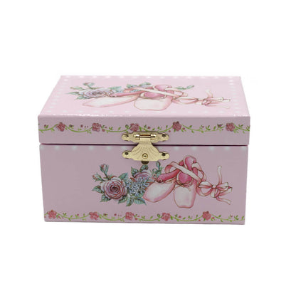 Caixa de Música Baú Sapatos de Bailarina Musicboxworld