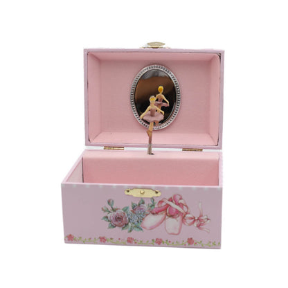 Caixa de Música Baú Sapatos de Bailarina Musicboxworld