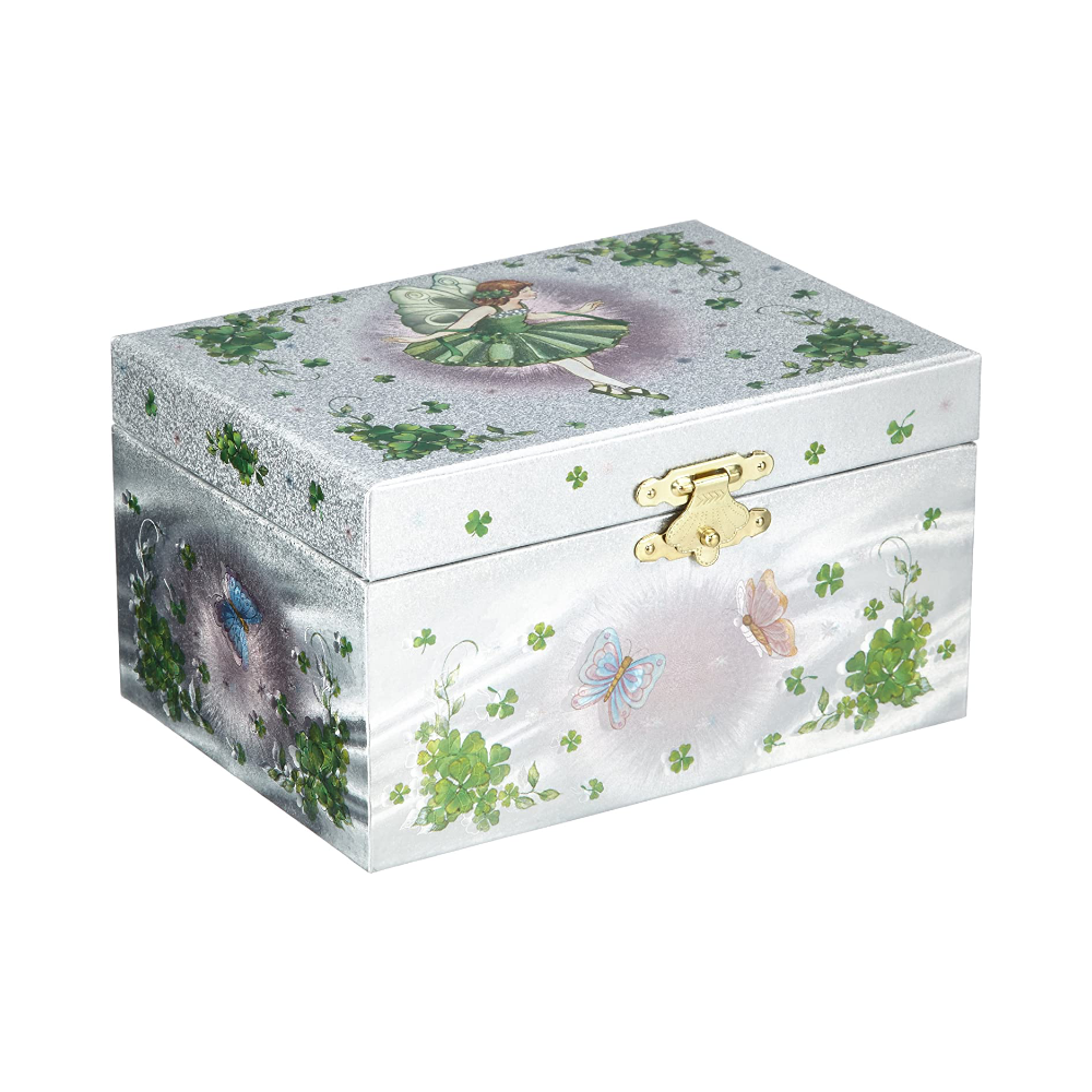 Esta Caixa de Música Baú com Fada Musicboxworld é o presente ideal para miúdos e graúdos onde, através da sua melodia, criam momentos inesquecíveis. É ideal para guardar joias ou uma peça especial.