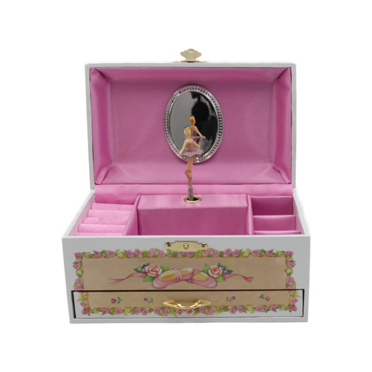 Caixa de Música Baú Bailarina Musicboxworld