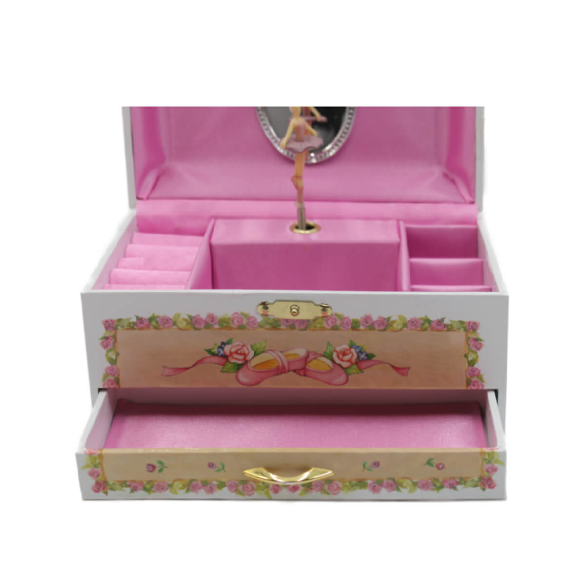 Caixa de Música Baú Bailarina Musicboxworld