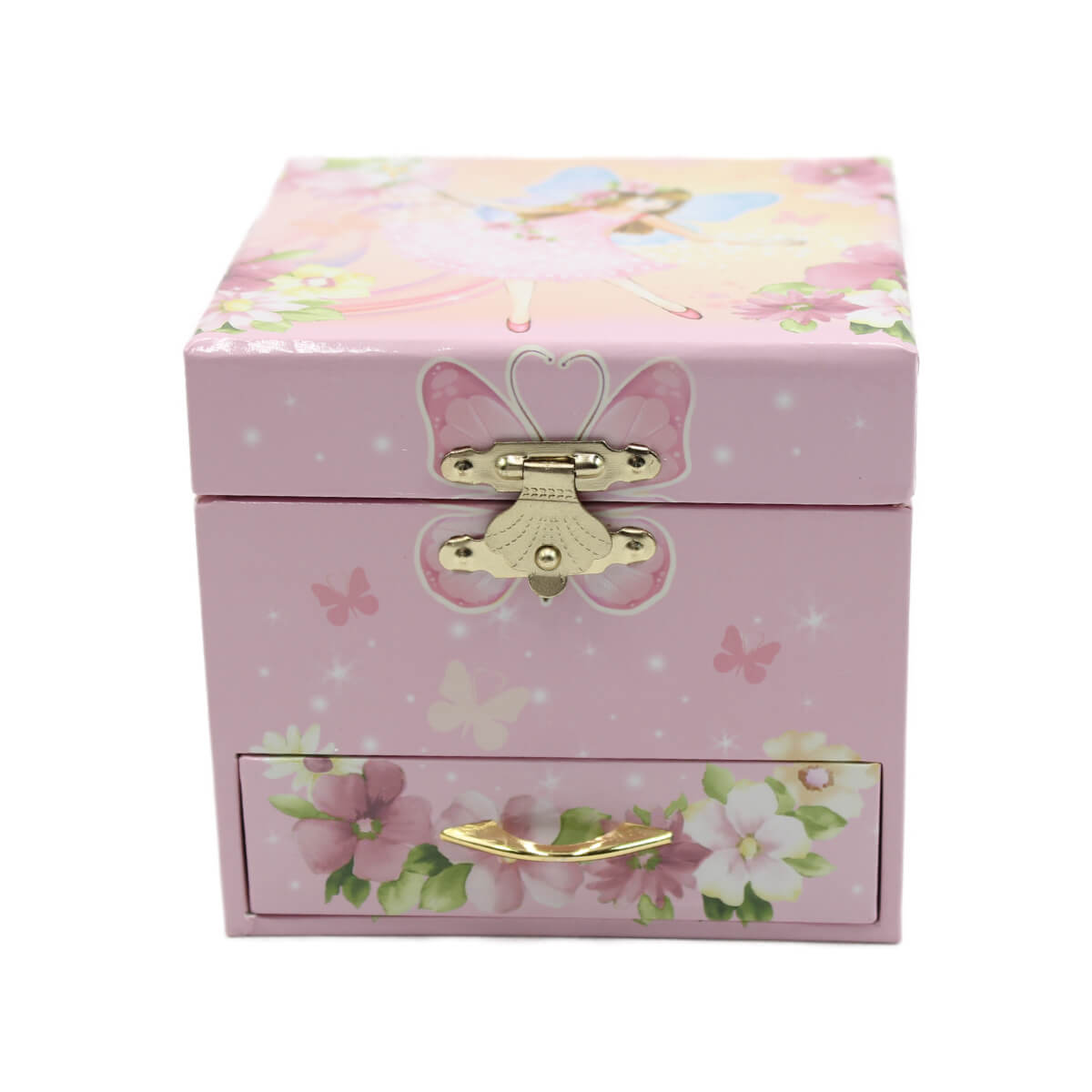 Caixa de Música Baú Bailarina Musicboxworld